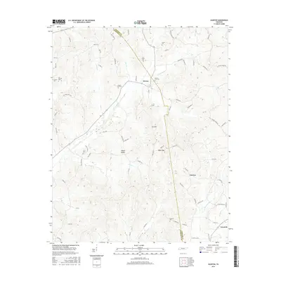 2016 Map of Silerton, 2016 Print