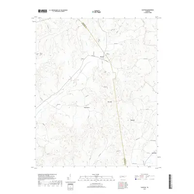 2019 Map of Silerton, 2019 Print