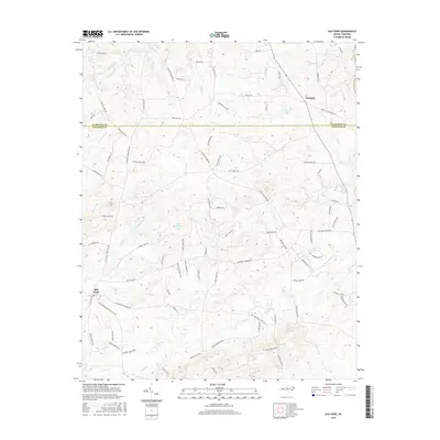 2016 Map of Silk Hope, 2016 Print