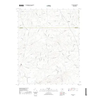 2019 Map of Silk Hope, 2019 Print