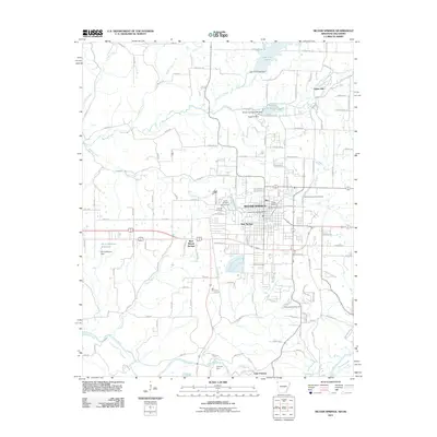 2011 Map of Siloam Springs, 2011 Print