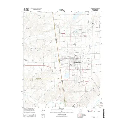 2014 Map of Siloam Springs, 2014 Print