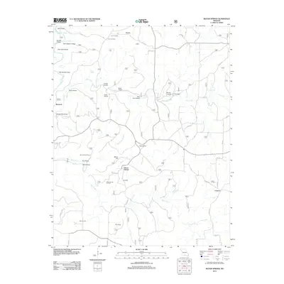 2012 Map of Siloam Springs, 2012 Print
