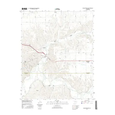 2016 Map of Siloam Springs NW, 2016 Print