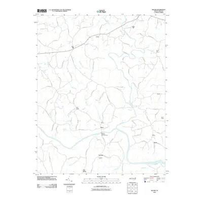 2010 Map of Siloam, 2010 Print