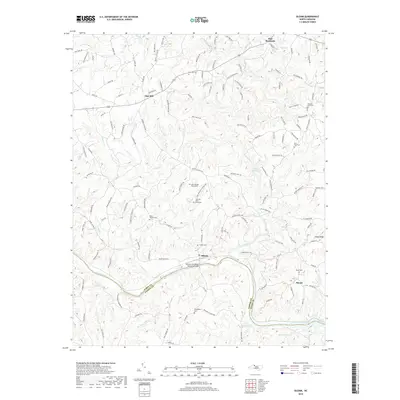 2019 Map of Siloam, 2019 Print