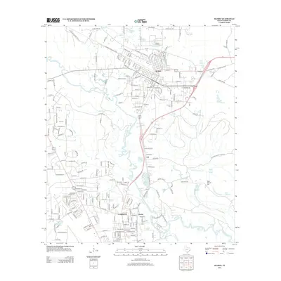 2013 Map of Silsbee, 2013 Print