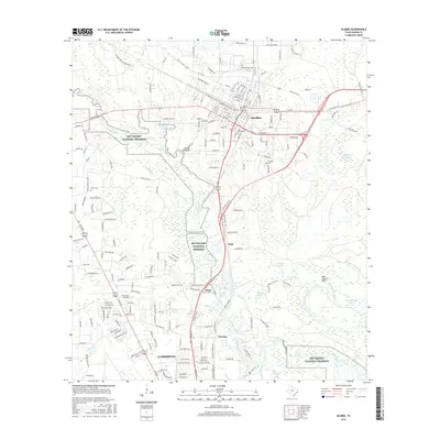 2016 Map of Silsbee, 2016 Print