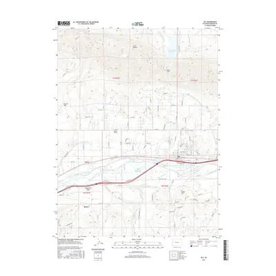 2016 Map of Silt, 2016 Print