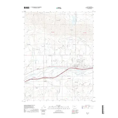 2019 Map of Silt, 2019 Print