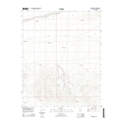 2015 Map of Silurian Hills, 2015 Print