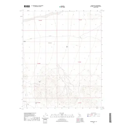 2018 Map of Silurian Hills, 2018 Print