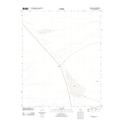 2012 Map of Silurian Lake, 2012 Print