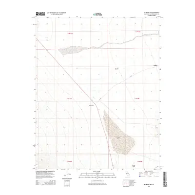 2015 Map of Silurian Lake, 2015 Print