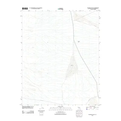 2012 Map of Silurian Valley, 2012 Print