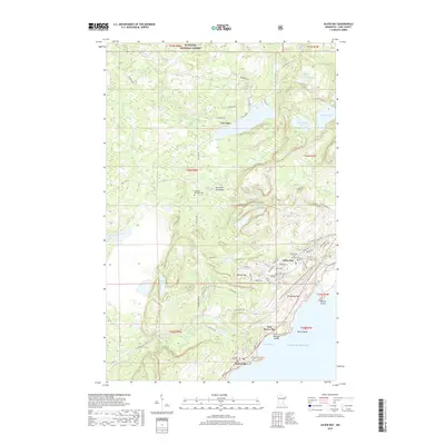 2019 Map of Silver Bay, 2019 Print