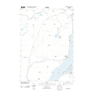 2013 Map of Silver Bay, 2013 Print