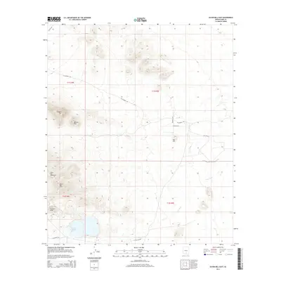 2014 Map of Silver Bell East, 2014 Print