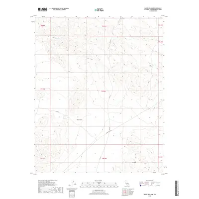 2018 Map of Silver Bell Mine, 2018 Print
