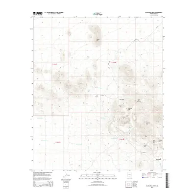 2014 Map of Silver Bell West, 2014 Print