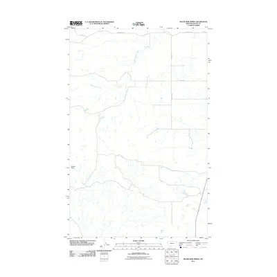 2011 Map of Silver Bow Spring, 2011 Print