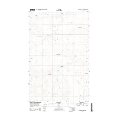 2014 Map of Silver Bow Spring, 2014 Print