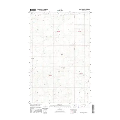2017 Map of Silver Bow Spring, 2017 Print