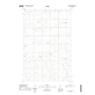 2020 Map of Silver Bow Spring, 2020 Print
