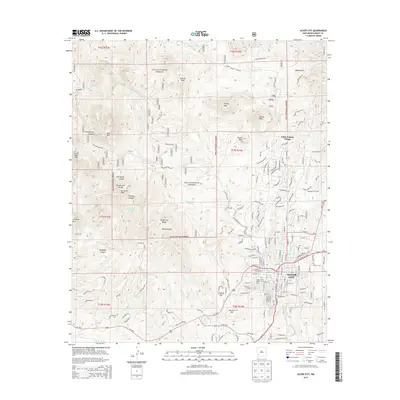 2013 Map of Silver City, 2013 Print