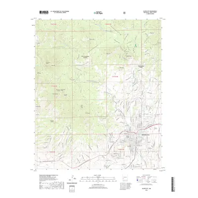 2020 Map of Silver City, 2020 Print