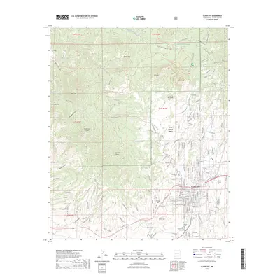 2023 Map of Silver City, 2023 Print
