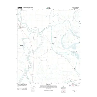 2012 Map of Silver City, 2012 Print