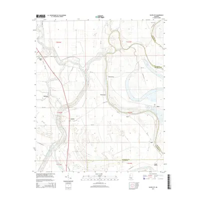 2015 Map of Silver City, 2015 Print