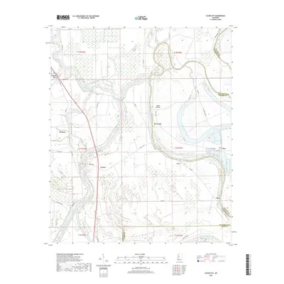 2018 Map of Silver City, 2018 Print