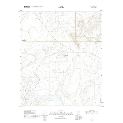 2019 Map of Silver, 2019 Print