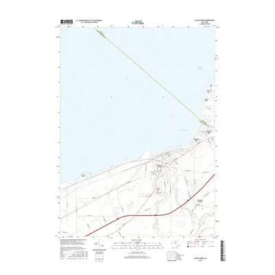 2016 Map of Silver Creek, 2016 Print