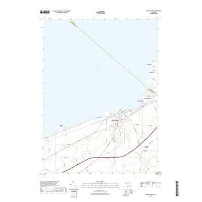 2019 Map of Silver Creek, 2019 Print