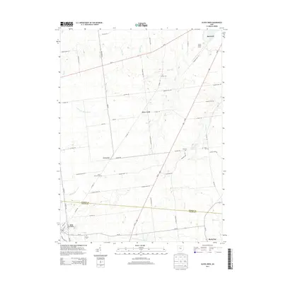 2013 Map of Silver Creek, 2013 Print