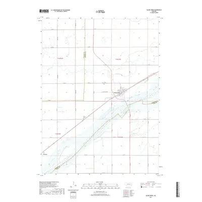 2017 Map of Silver Creek, 2017 Print