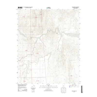 2013 Map of Silver Creek, 2013 Print