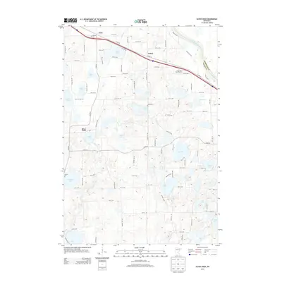 2013 Map of Silver Creek, 2013 Print
