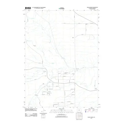 2012 Map of Silver Crown, 2012 Print