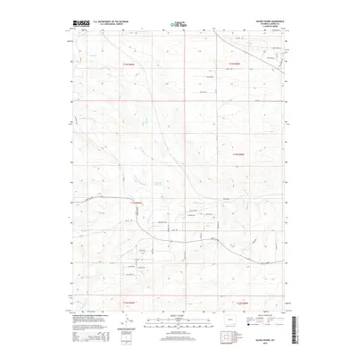 2015 Map of Silver Crown, 2015 Print