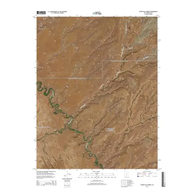 2014 Map of Silver Falls Bench, 2014 Print