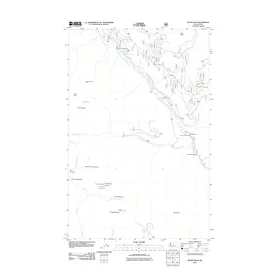 2011 Map of Silver Falls, 2011 Print
