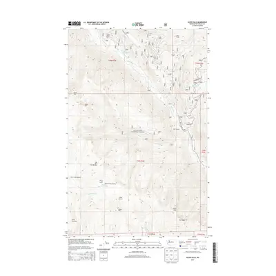 2014 Map of Silver Falls, 2014 Print