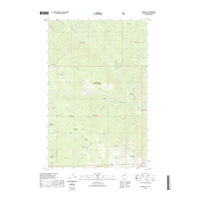 2020 Map of Silver Falls, 2020 Print