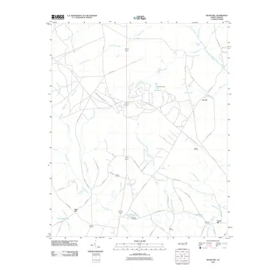 2010 Map of Silver Hill, 2010 Print