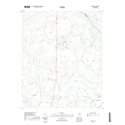 2019 Map of Silver Hill, 2019 Print