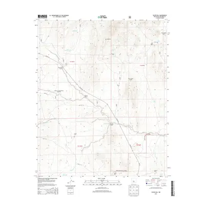 2013 Map of Silver Hill, 2013 Print